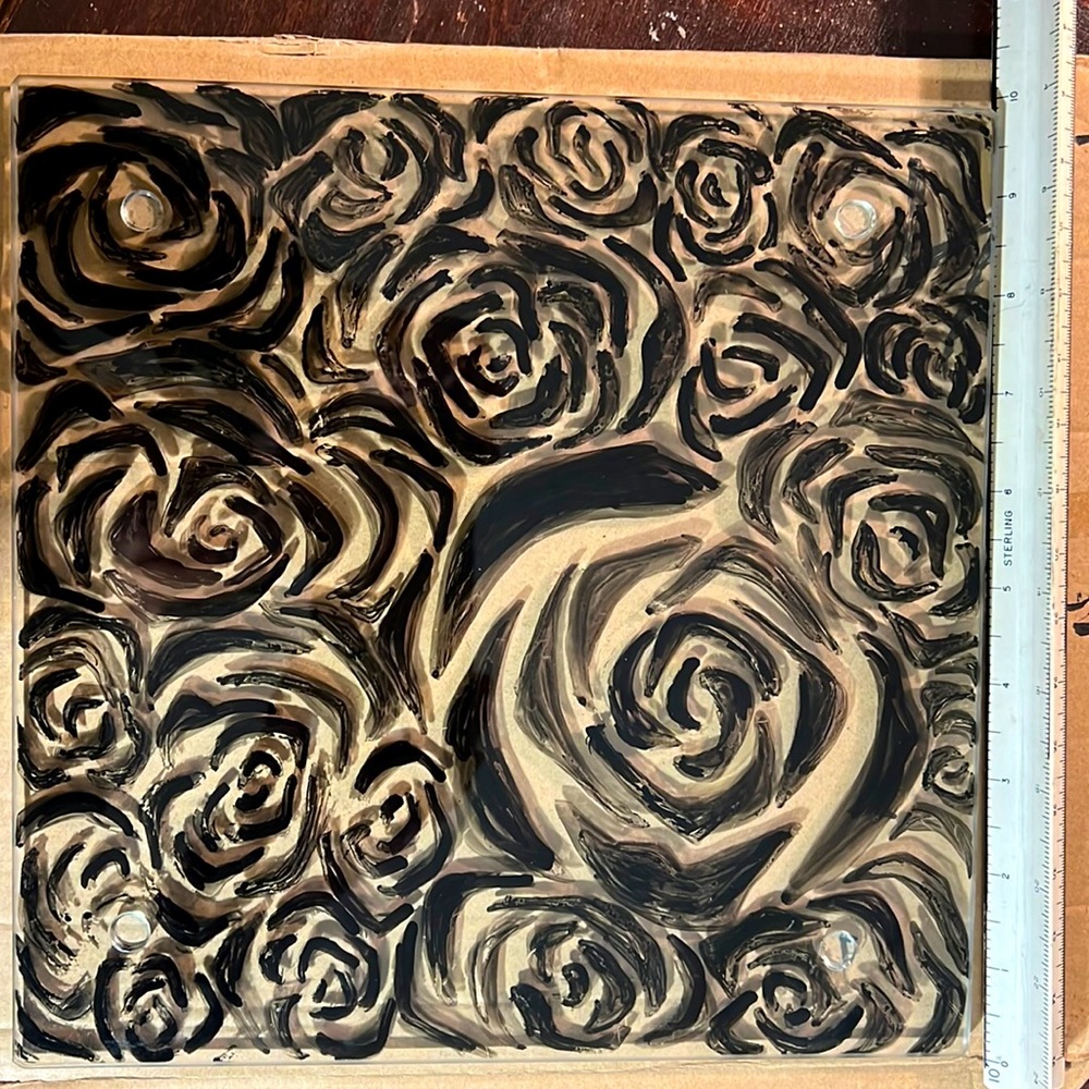 Hand painted cutting board